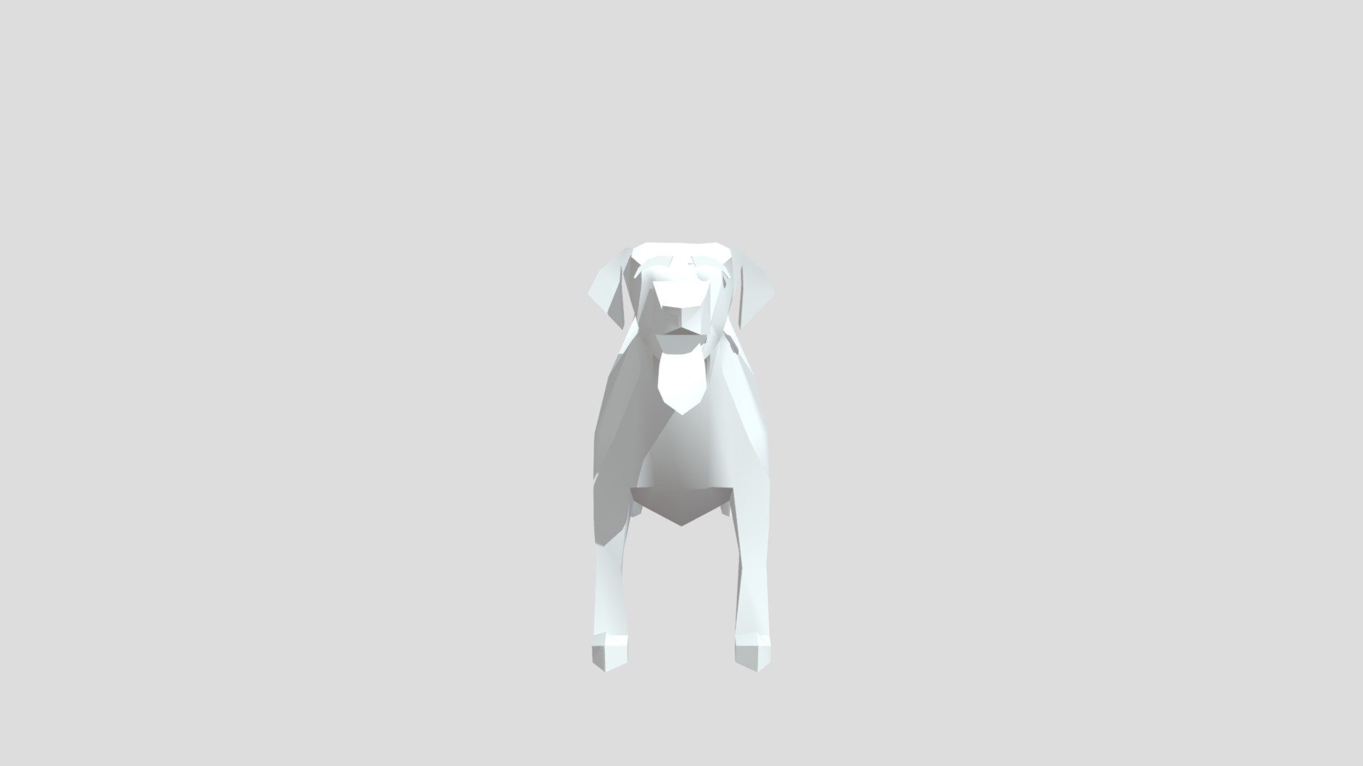 Dog from Poly by Google