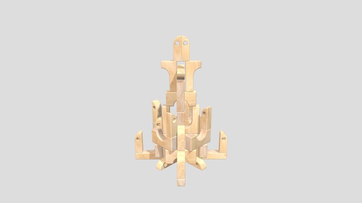 WK7A _ ADVANCED BLOCKS 3D Model