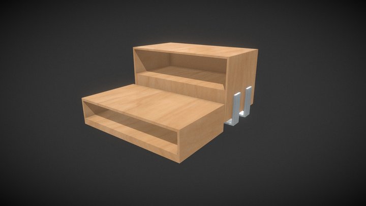 shoe boxes 3D Model