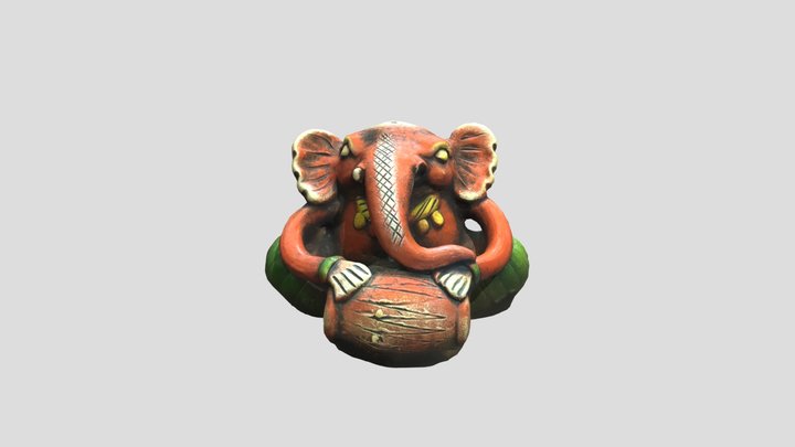 Ganpati LiDAR Scan 3D Model
