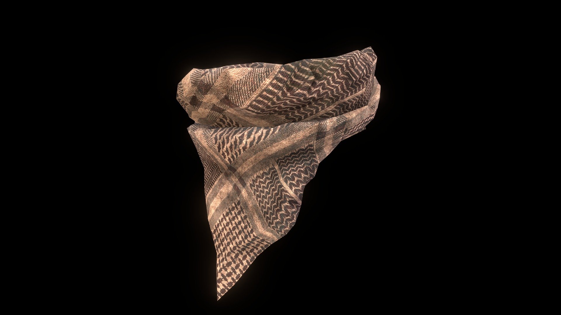Shemagh (Scarf Wrap) - Buy Royalty Free 3D model by Windstride
