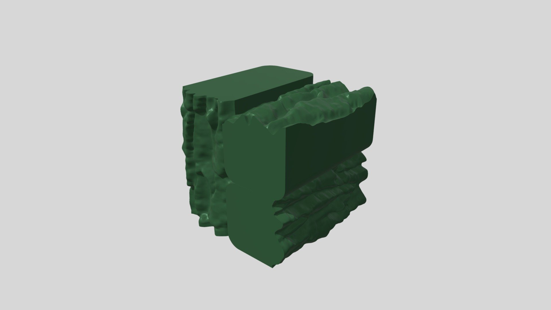 Cottonwood in Forest Green — Sketchfab embed 3D viewer