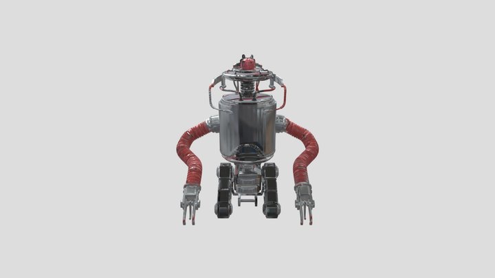 Robot Realistic ICA 3D Model