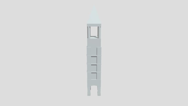 BellTower 3D Model