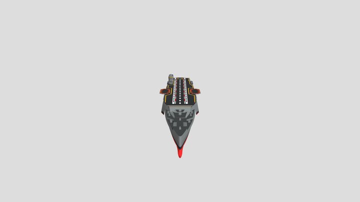 KRI Project 4 Cakrawala 3D Model