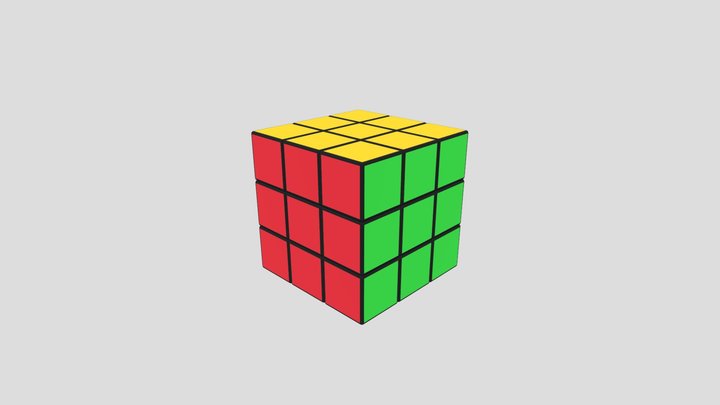 Cubo Rubick/rubick cube 3D Model