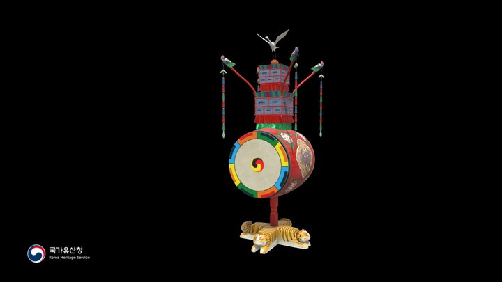 Geongo(drum) – Free 3D Model STL