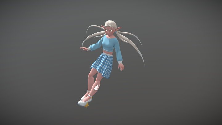 Pepi - Character Model 3D Model