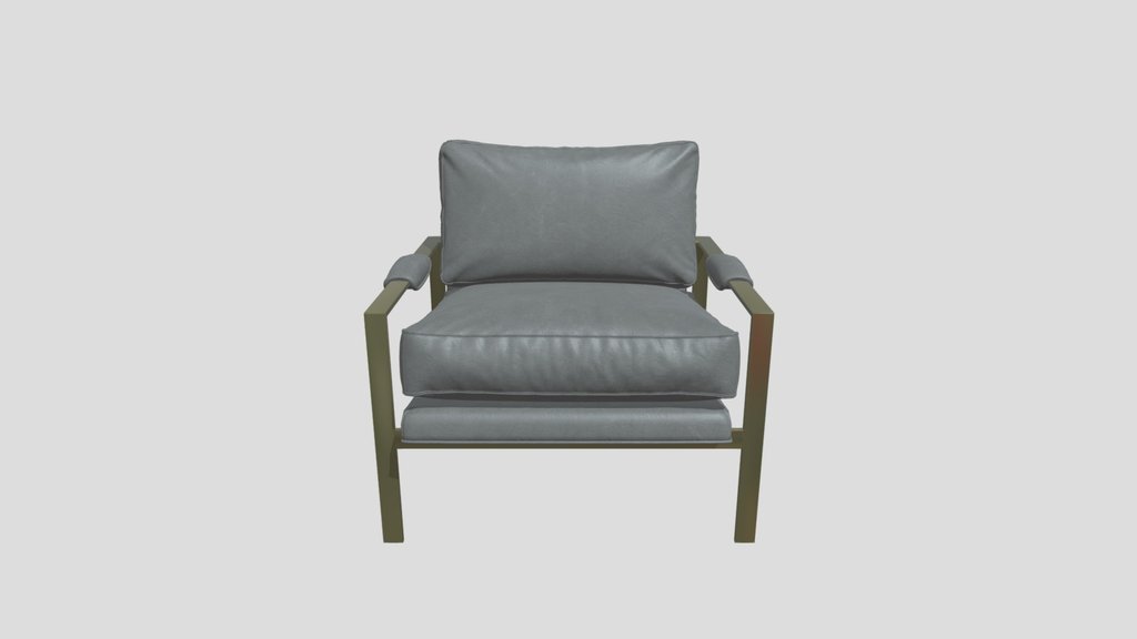 Milo Baughman Leather Chair