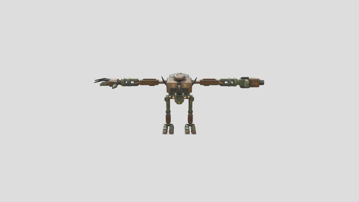exam assignment bot materials 3D Model