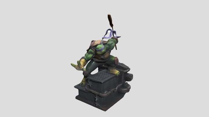 Donatello - Teenage Mutant Ninja Turtles 3D Model