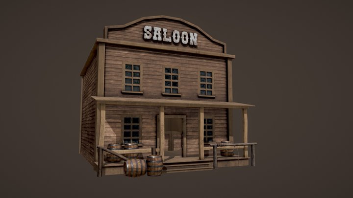 Saloon 3D Model