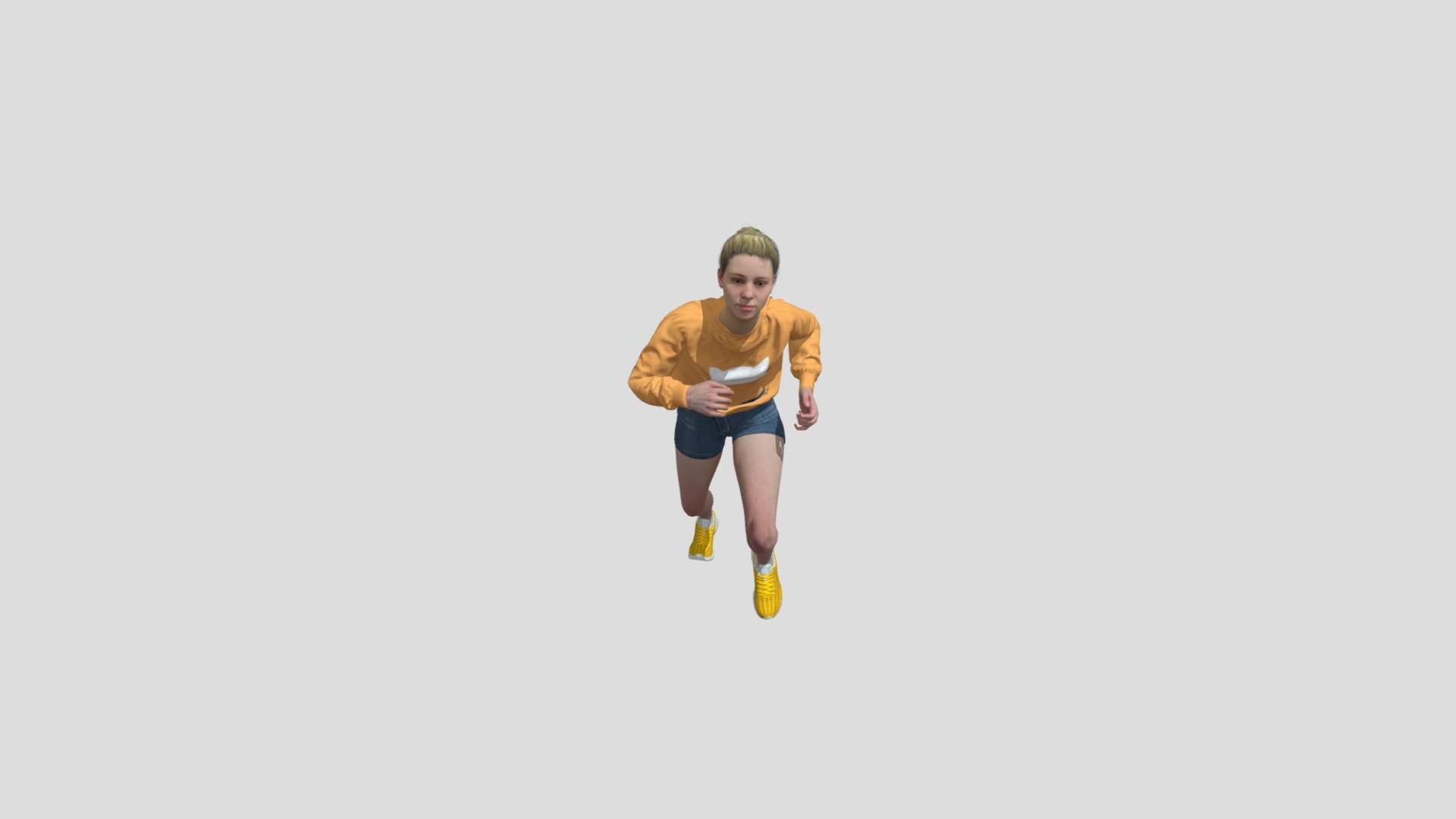 Girl Jump Over - Download Free 3D model by myzatulsarah [2c129fa ...