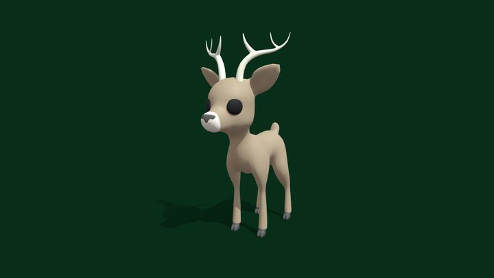 Deer puppet 3D Model