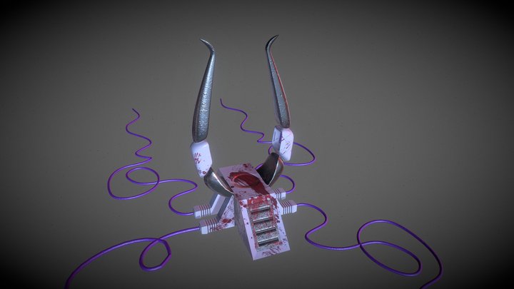 Sci-fi Portal 3D Model