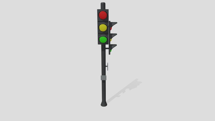 Traffic Light Modeling 1 3D Model