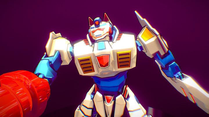 Robot Rayo 3D Model