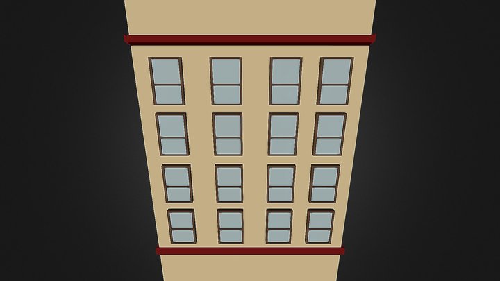 Edificio-Cartoon 3D Model