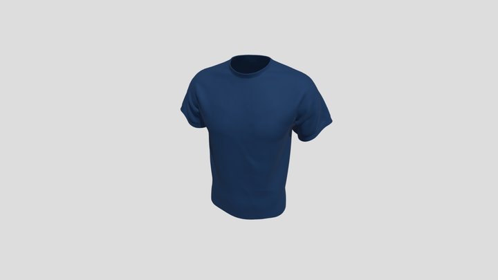 T-shirt sample 3D Model