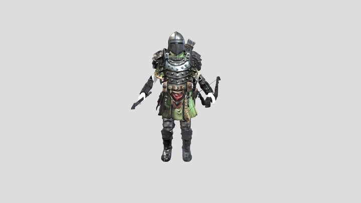 Suit of Armor 3D Model