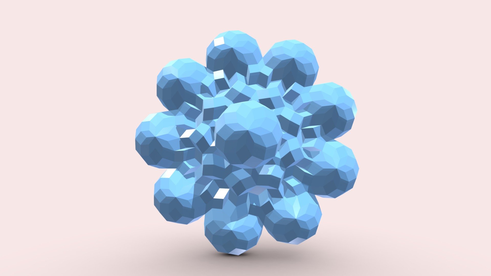 Nonagon-based-zonohedral-array