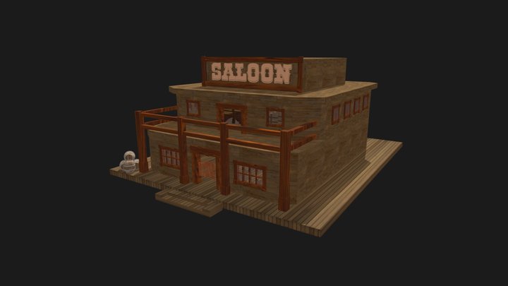 Saloon 3D Model