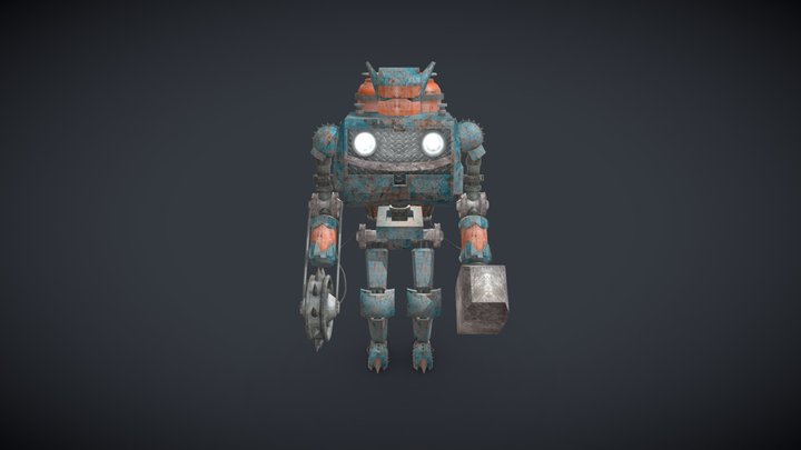 Robot - "Rust" 3D Model