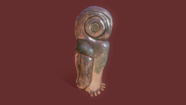 Owlstatue 3D Model