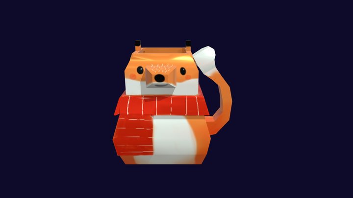 tasse_renard 3D Model