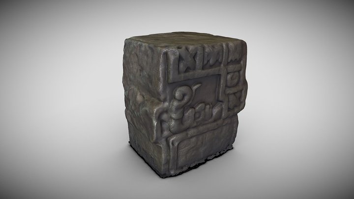 Mayan Table Leg 3D Model