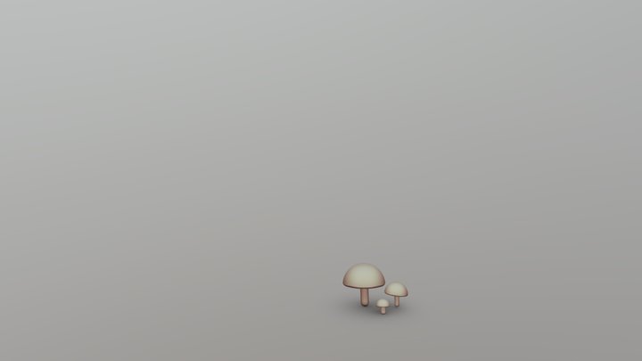 svamp klar från 3d 3D Model