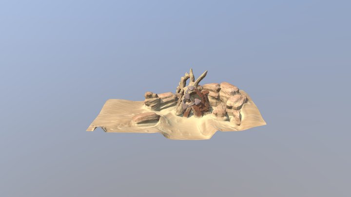 Test Desert Ladan(ver2019 3D Model