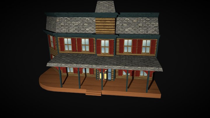 Victorian house 3D Model