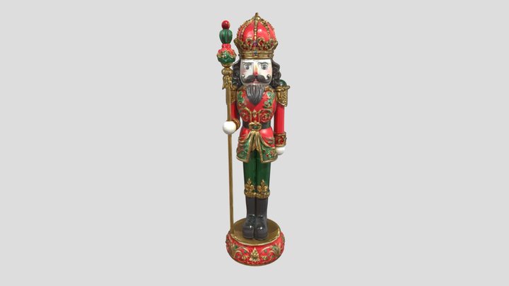 Nutcracker King 3D Model