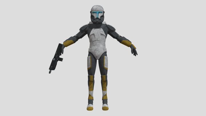 RC-1262 "Scorch" - The Bad Batch 3D Model