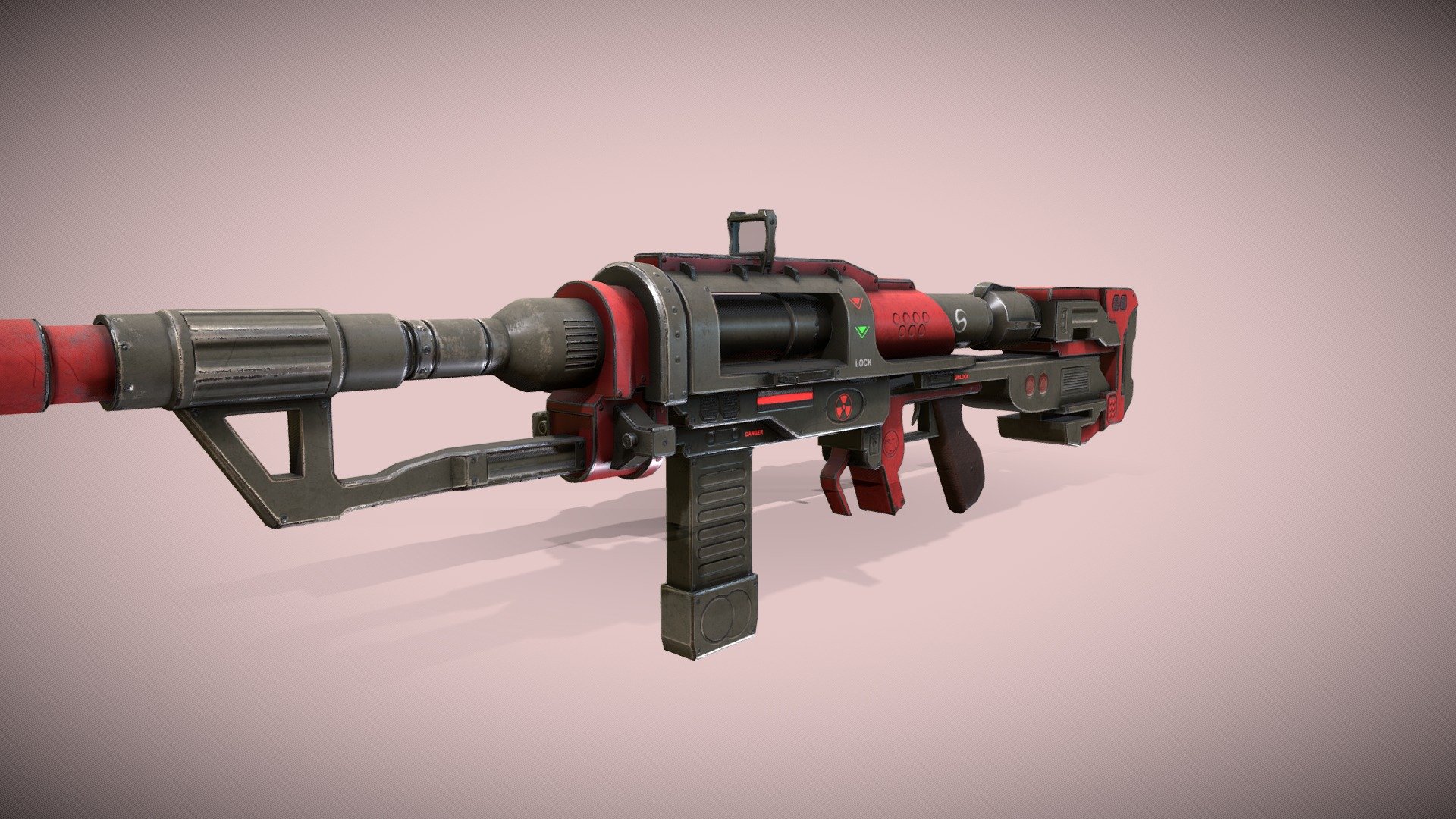 Rifle - Buy Royalty Free 3D model by SnowyTrain [2c1c62c] - Sketchfab Store