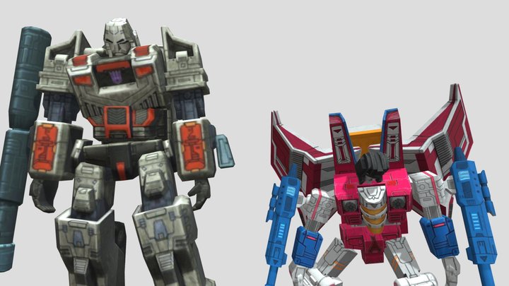 VanchCard Megatron & Starscream Duo