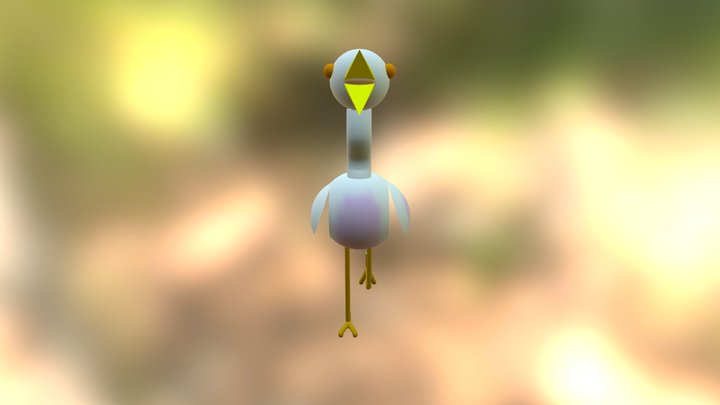 Stork 3D Model