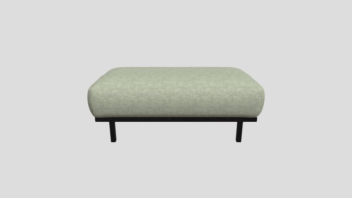 DON Pouf - 360° Rotation 3d model 3D Model