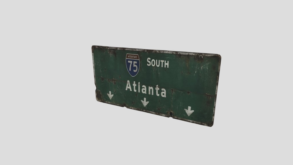 Atlanta Road Sign