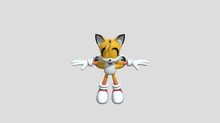 Tails the fox | Sonic Roams 3D Model