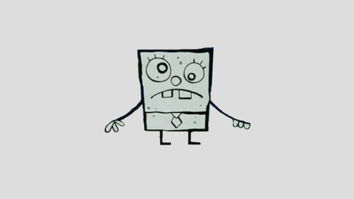 Doodlebob 3D Model