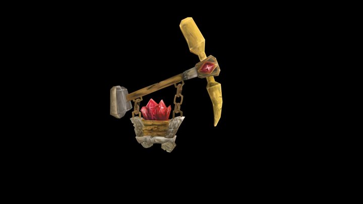 DWARF - Mining-Merchant - textured 3D Model