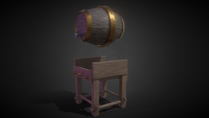 BARRIL - KHAUAN 3D Model