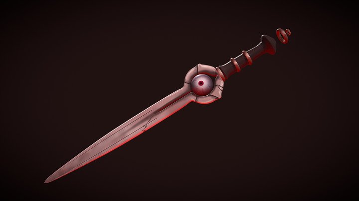 Soul Blade  -  Handpainted Sword 3D Model