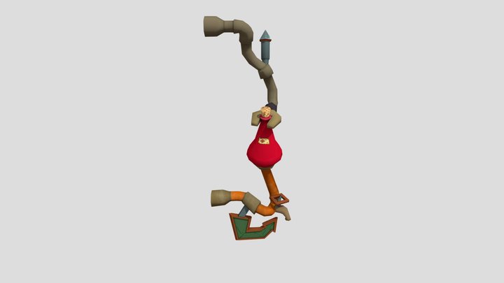 Hearthsign Textured (unfinished) 3D Model