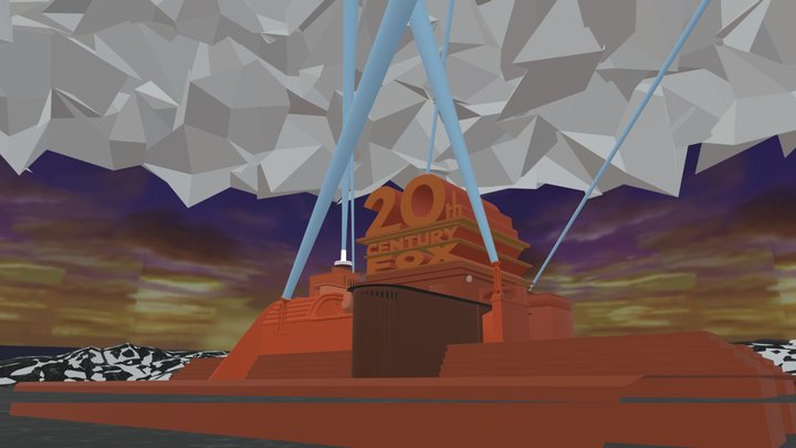 Fox Studios 2000-14 Remake (20th Century Fox Cro 3D Model