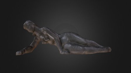 Untitled (Reclining Nude Female) 3D Model