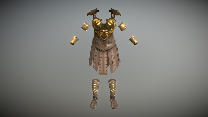 Xena_Armor 3D Model