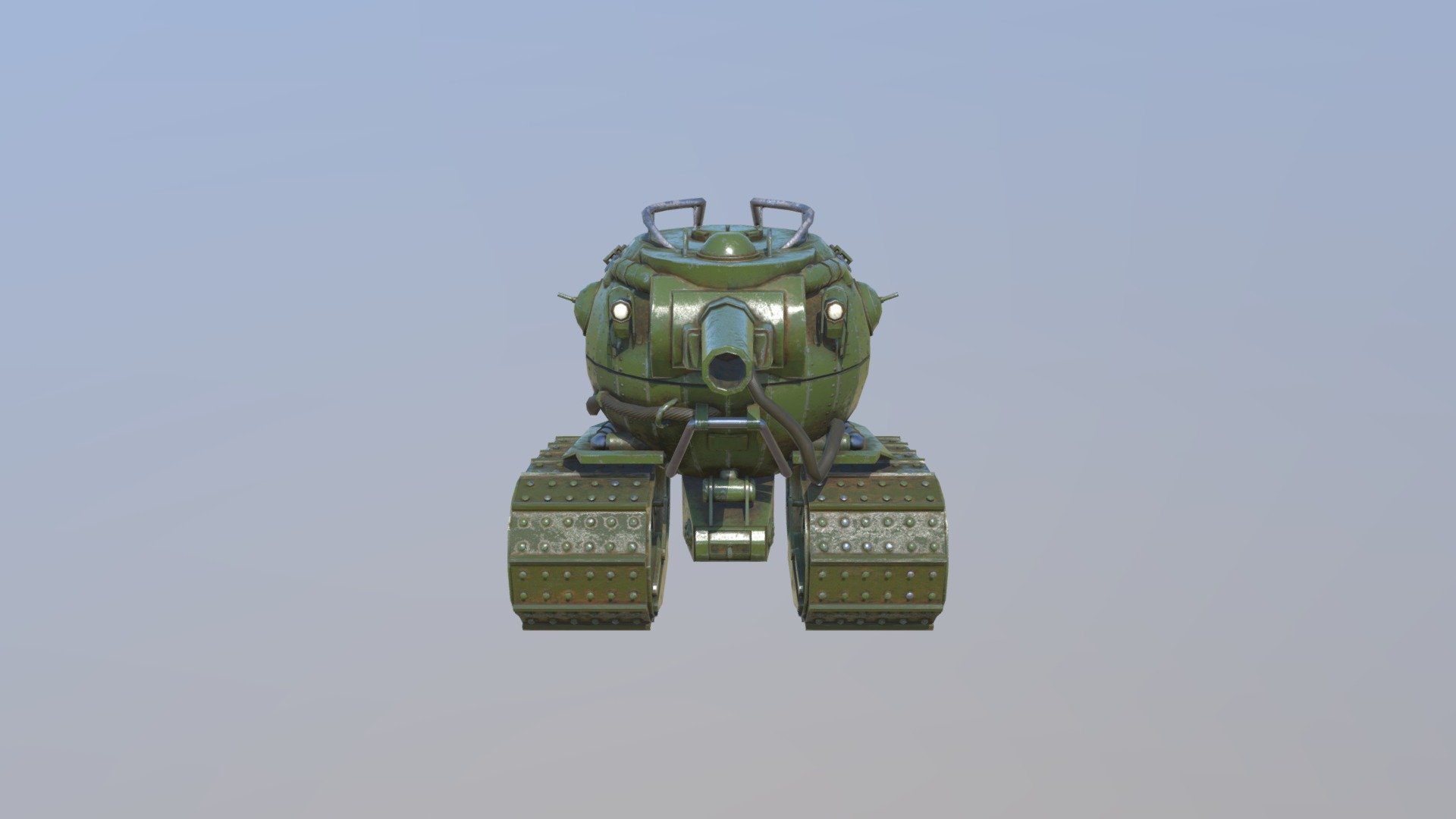 T-Pot Tank - 3D model by Kubilay (@KubilayBroad) [2c25a93] - Sketchfab